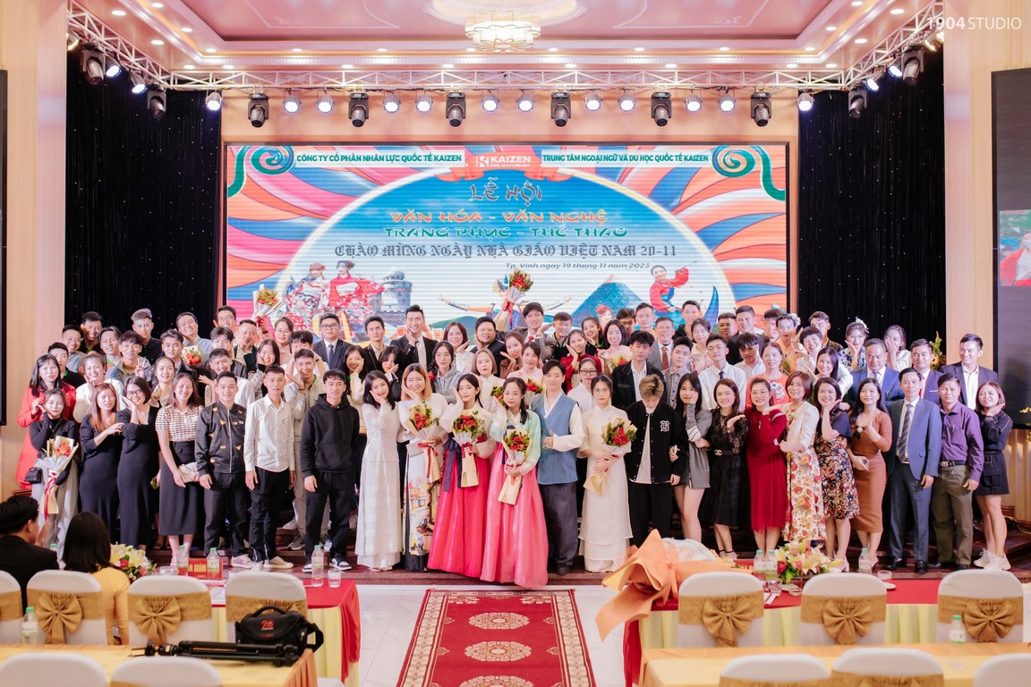 Kaizenvn.vn - Chào mừng ngày Nhà giáo Việt Nam 20/11 - Trung tâm Du học Quốc tế Kaizen 2023